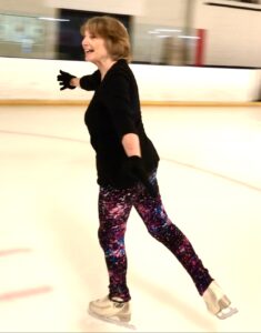 Marsha Stout, 73-year-old ice skater